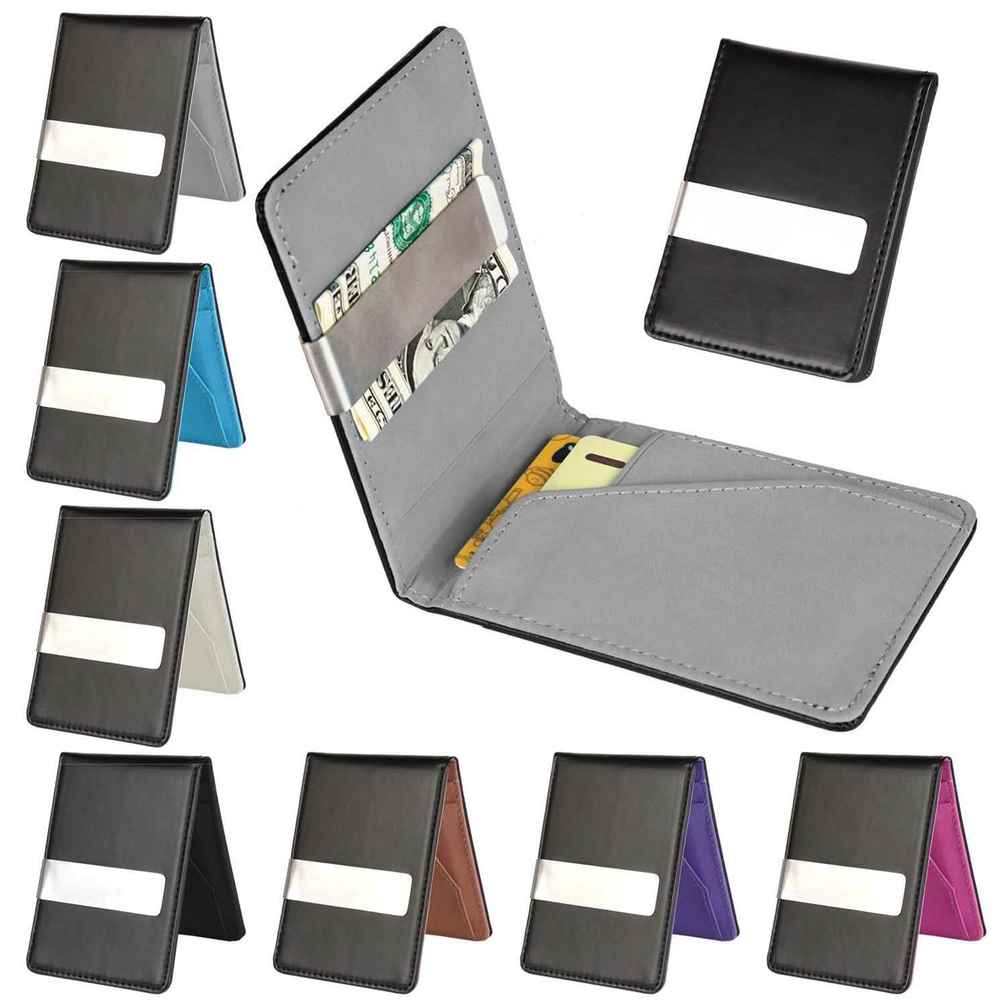 Unisex PU Leather Wallet RFID Blocking