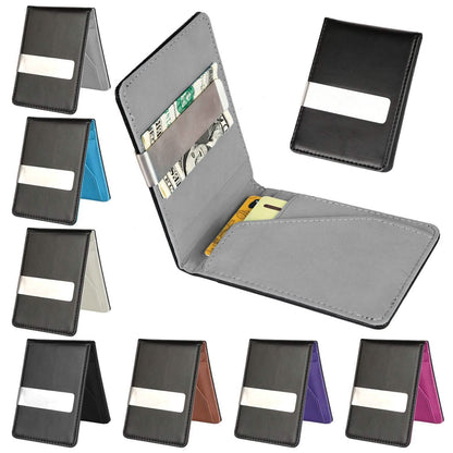 Unisex PU Leather Wallet RFID Blocking