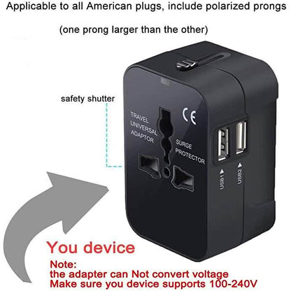 Universal All in One Worldwide Travel Adapter