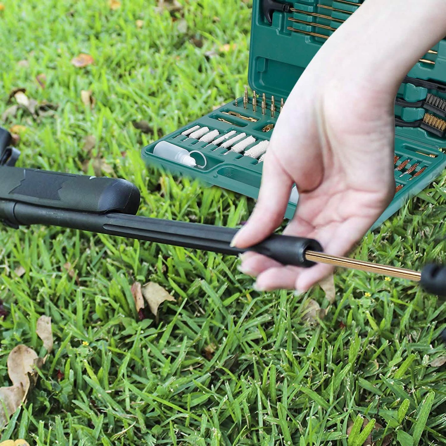 Universal Gun Cleaning Kit with Carrying Case