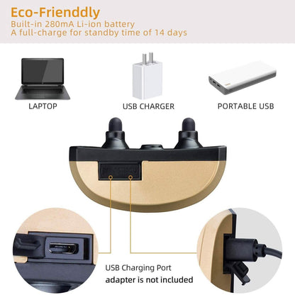 USB Rechargeable Waterproof Dog Bark Collar with Vibration and Beep