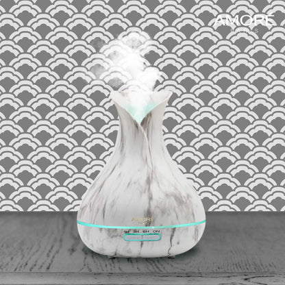 White Marble 300ml Ultrasonic Aroma Diffuser