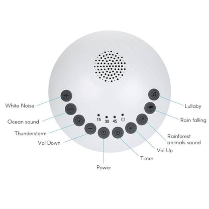 White Noise Sound Machine Soothing Sound Therapy Machine