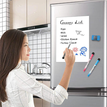 Whiteboard Magnetic Dry Erase Board Self Adhesive