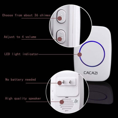 Wireless Intelligent Waterproof Doorbell