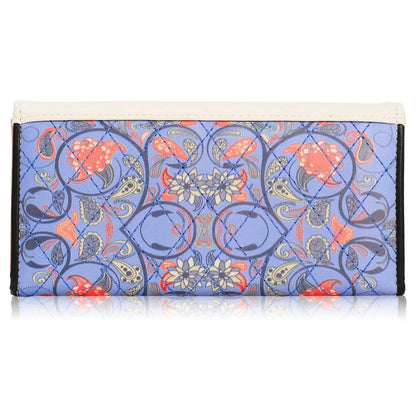 Women Wallet Soft Leather Trifold Clutch Purse