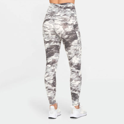 Women's Active High Rise Printed Leggings with Pockets