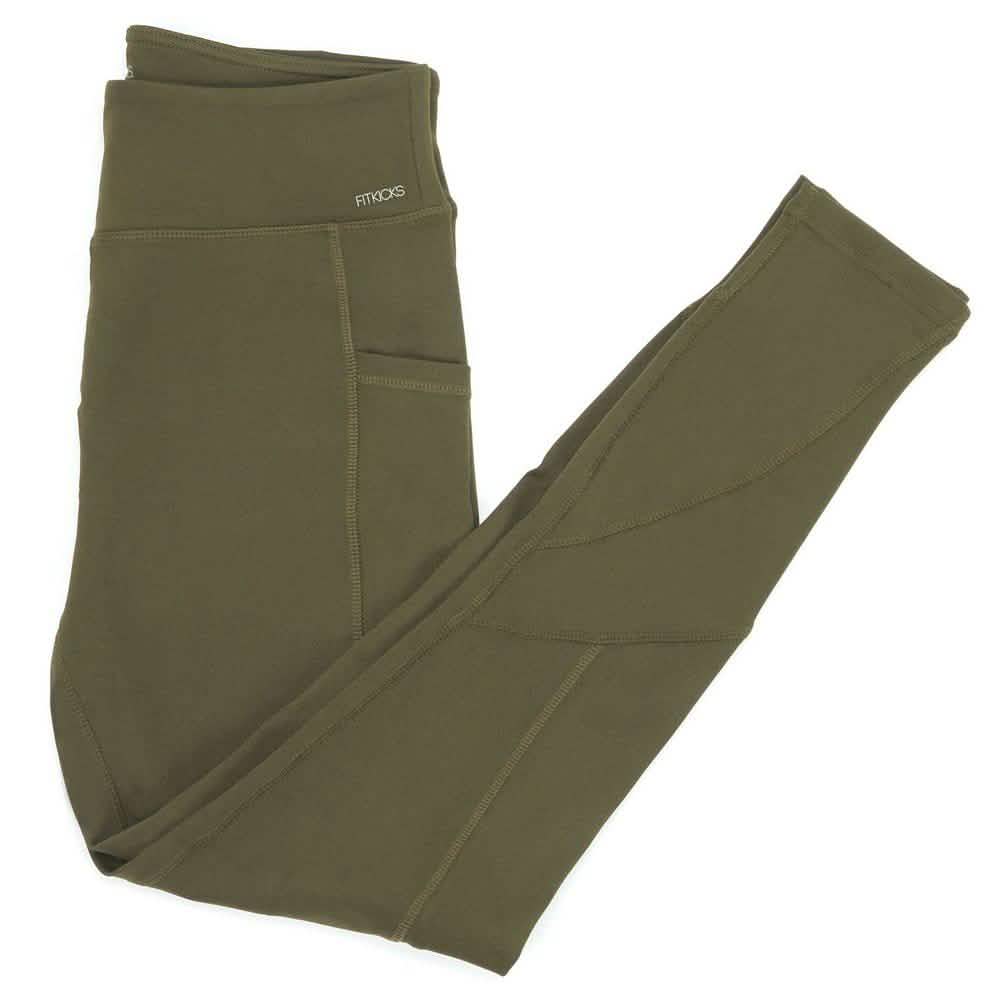 Women's All-Day Active High Waist Full Length Leggings With Side Pockets
