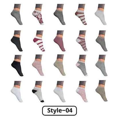 Women’s Breathable Stylish Colorful Fun No Show Low Cut Ankle Socks
