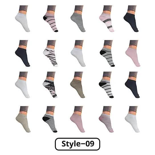 Women’s Breathable Stylish Colorful Fun No Show Low Cut Ankle Socks