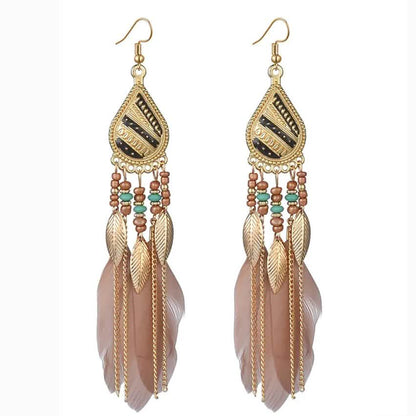 Women's Chic and Modern Street Color Block Earring