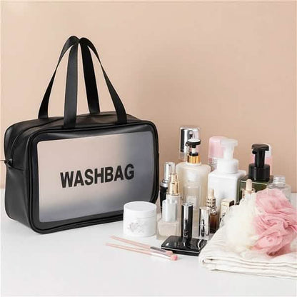 Women's Frosted Waterproof Cosmetic Bag