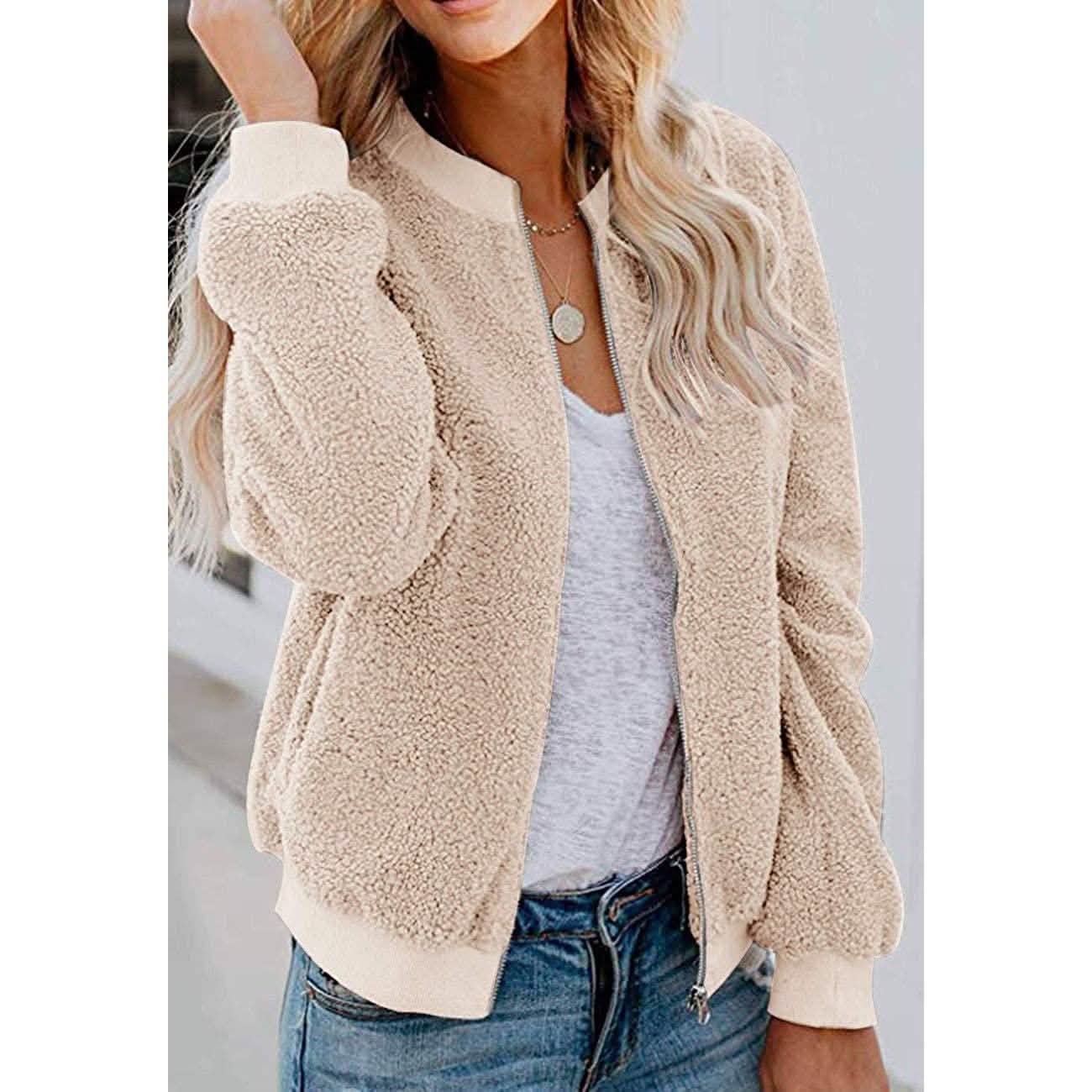 Women's Sherpa Fleece Jacket