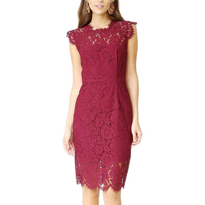 Women's Sleeveless Lace Dress