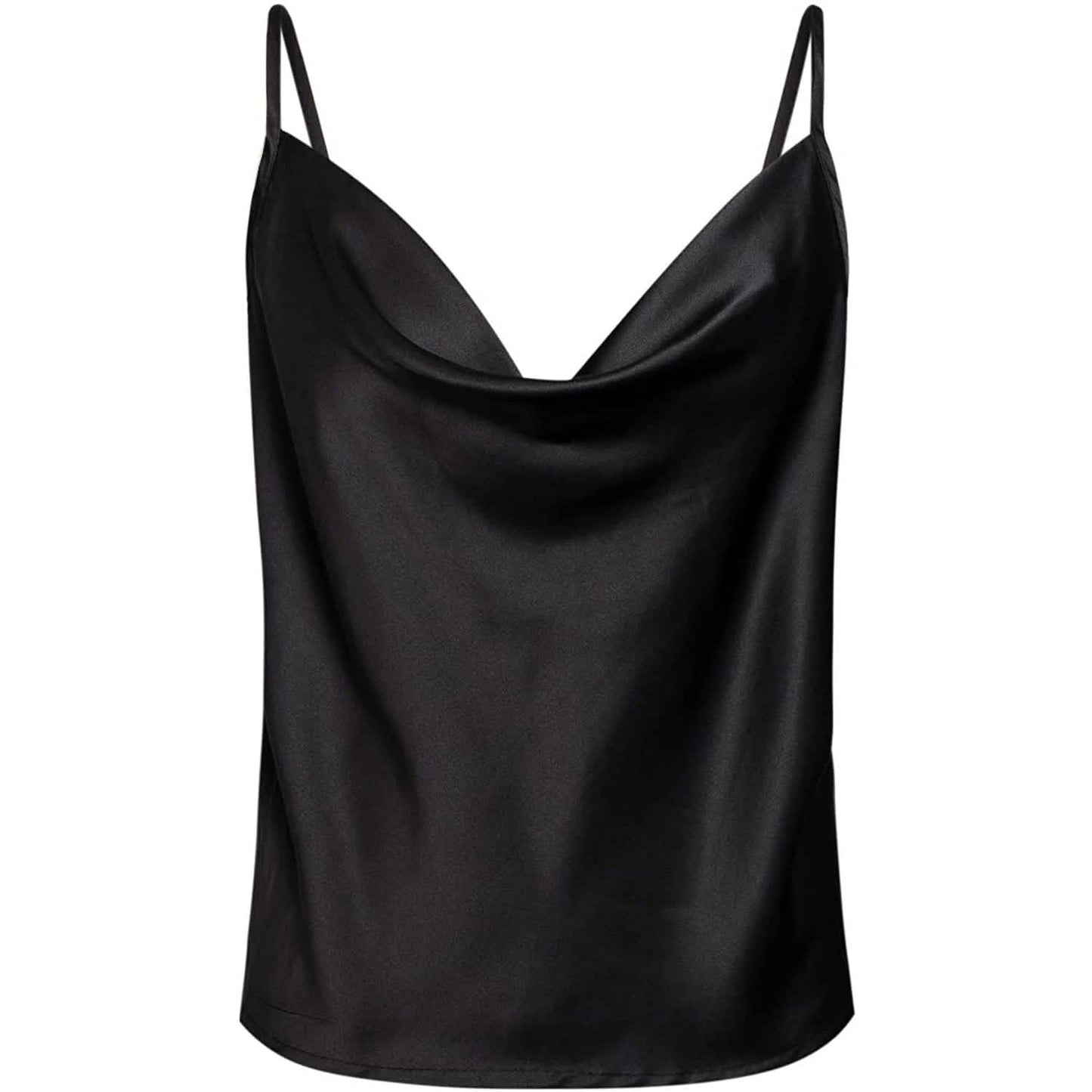 Women's Spaghetti Strap V-Neck Satin Suspender