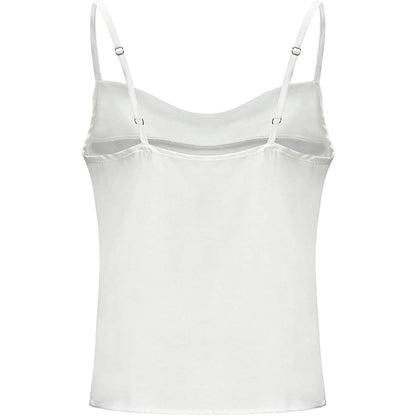 Women's Spaghetti Strap V-Neck Satin Suspender
