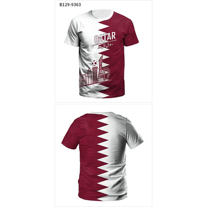 World Cup 2022 Soccer Jersey Women and Mens Football T-Shirts