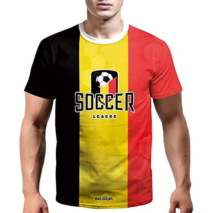 World Cup 2022 Soccer Jersey Women & Mens Football T-Shirts Belgium