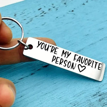You're My Favorite Person Keychain